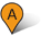 Spielplatz a auf der Karte