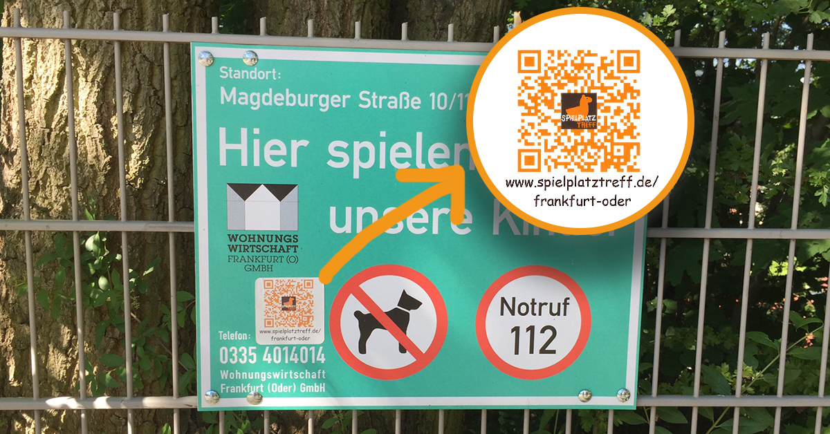 SPIELPLATZ-INFORMATIONEN VIA QR-CODE