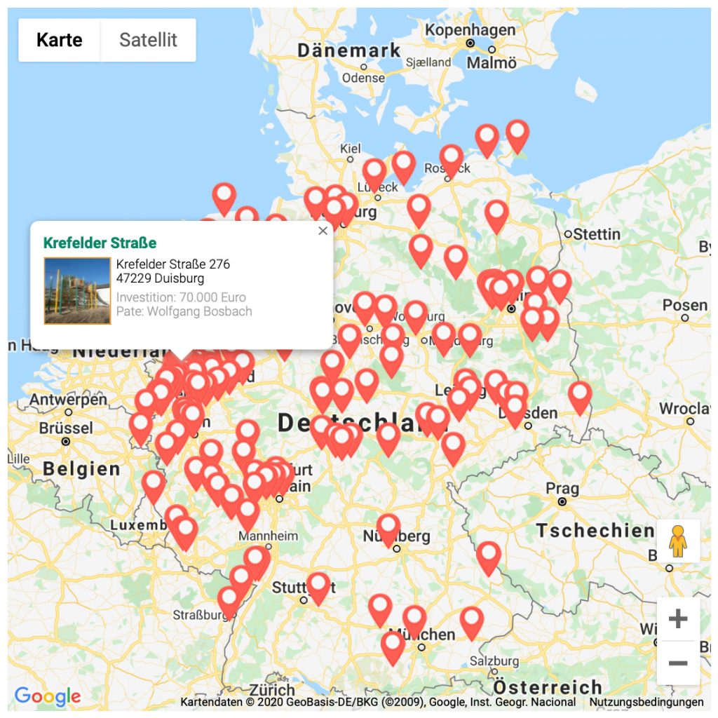 Spielplatzkarte Deutschland Spielplatztreff