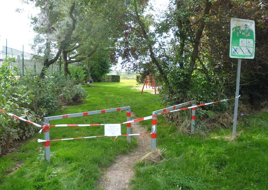 Spielplatz Erftstadt Hochwasser