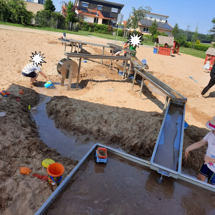 Wasserspielplatz