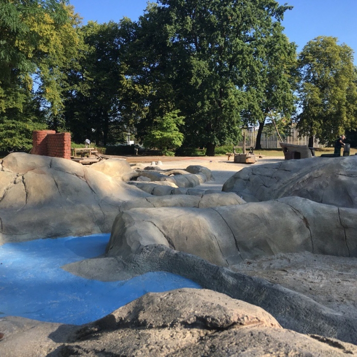 Wasserspielplatz