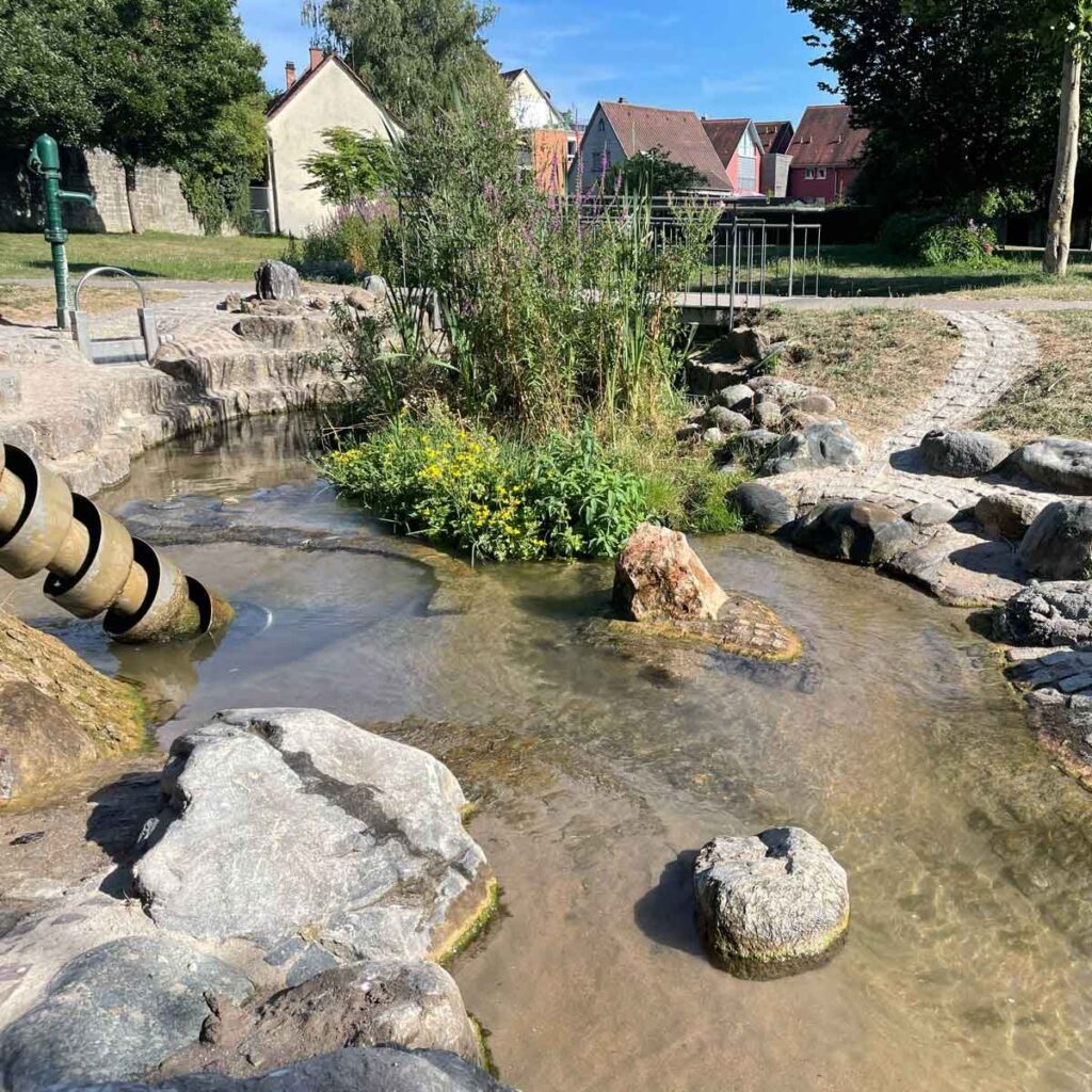 Wasserspielplatz Hofgarten in Öhringen