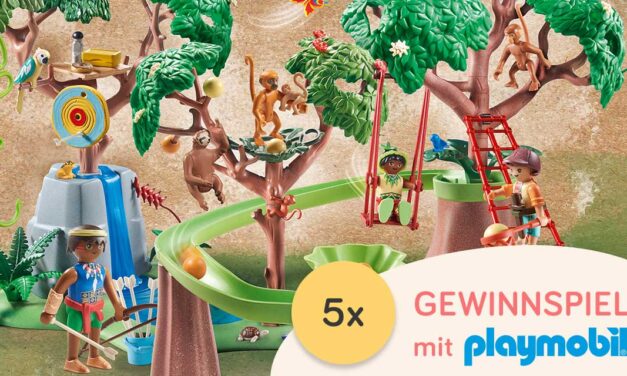 GEWINNT DEN PLAYMOBIL WILTOPIA DSCHUNGEL-SPIELPLATZ FÜR EURE KIDS!