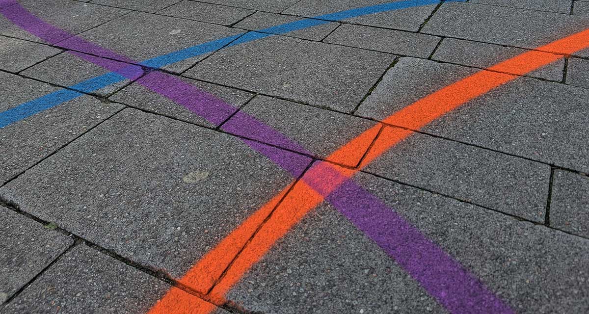 Der Weg ist das Spiel – farbige Spielrouten für Flensburg