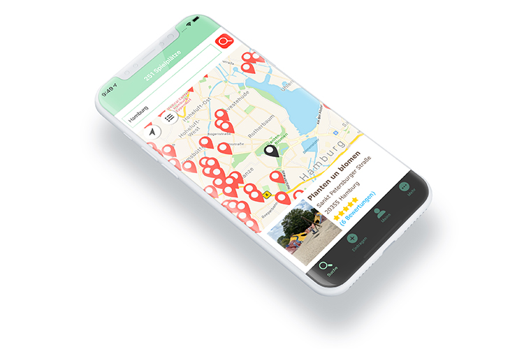 Spielplatztreff iOS und Android App